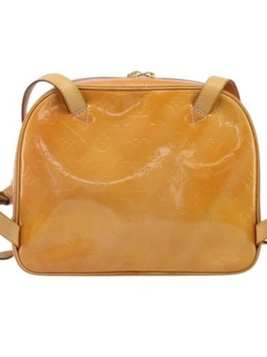 LOUIS VUITTON Monogram Vernis Marley Backpack Pink M91039 LV Auth LNZ301 main image 13